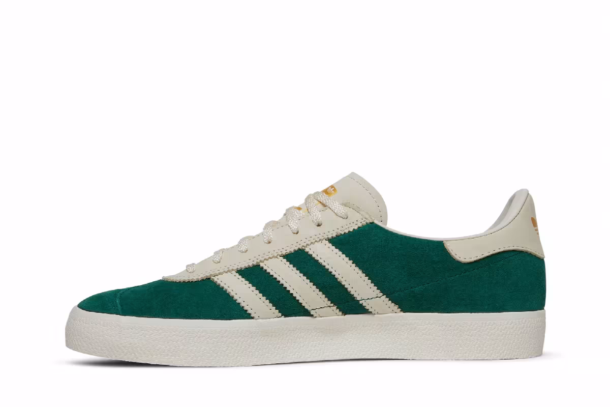 Mark Suciu x adidas Gazelle ADV Collegiate Green, view 4