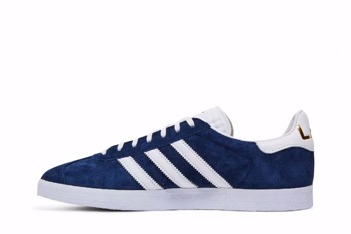 LA Galaxy x adidas Gazelle Team Navy, view 4