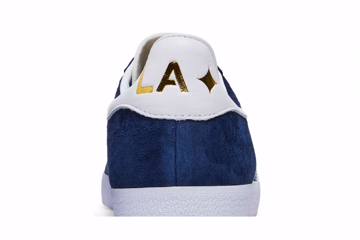 LA Galaxy x adidas Gazelle Team Navy, view 8