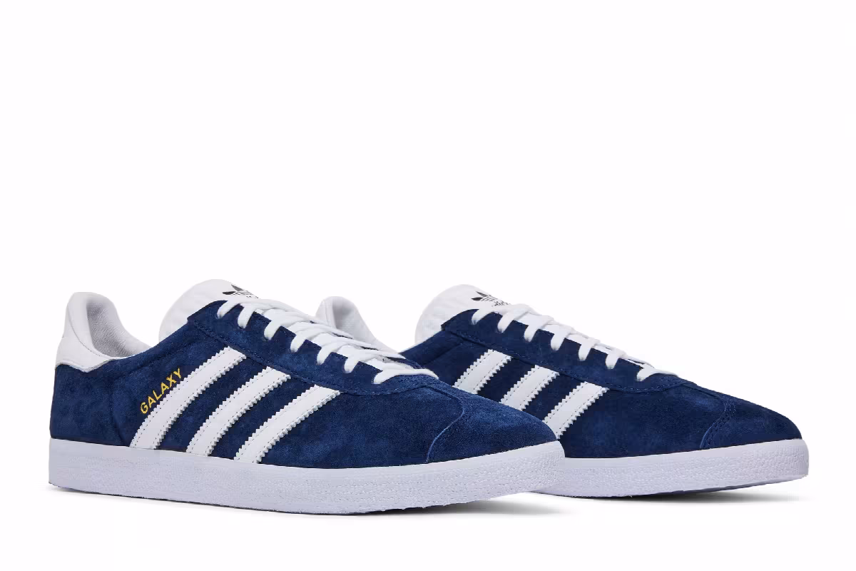 LA Galaxy x adidas Gazelle Team Navy, view 9