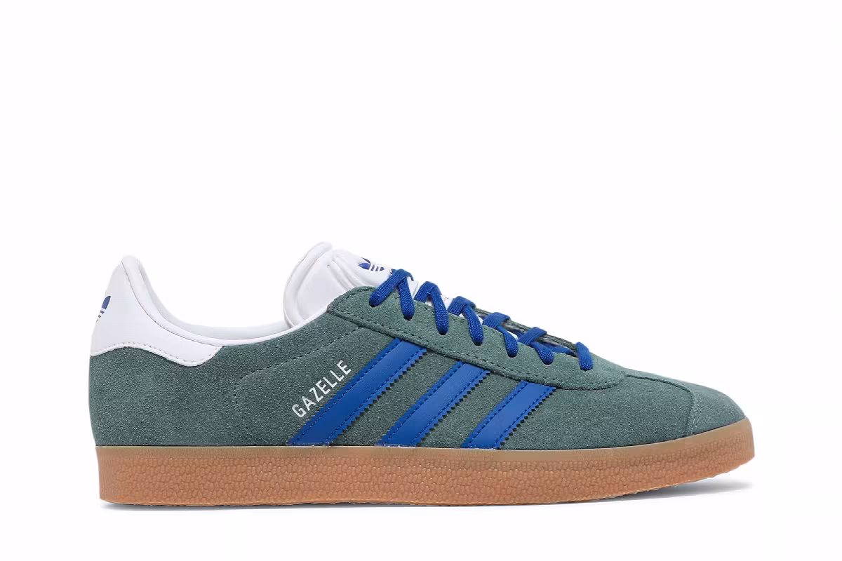 Adidas Gazelle Hazy Emerald Blue, view 2