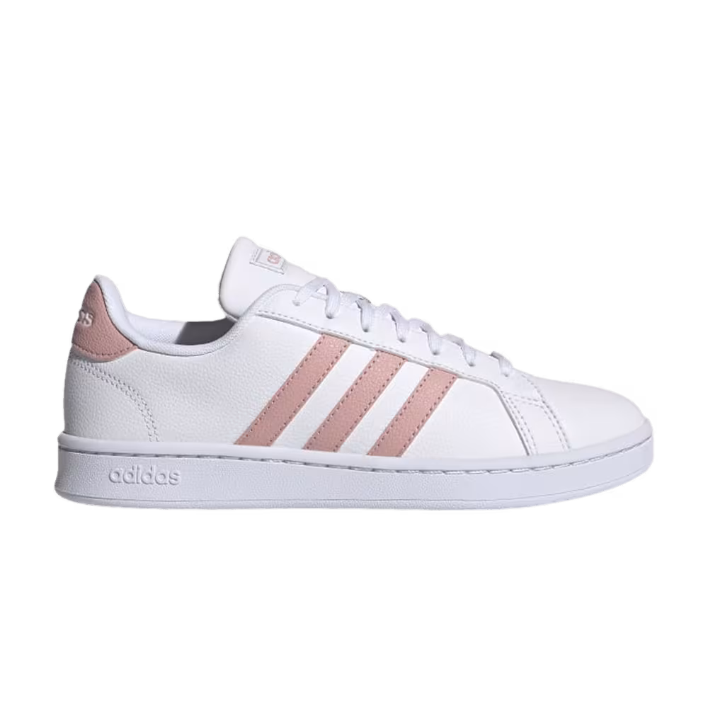 Adidas Women's Grand Court White Wonder Mauve