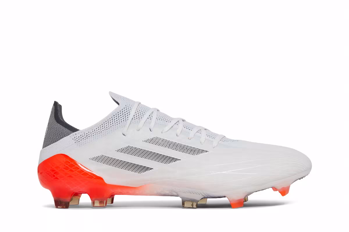 Adidas X Speedflow.1 FG White Solar Red, view 2