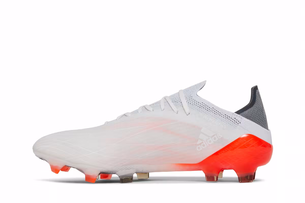 Adidas X Speedflow.1 FG White Solar Red, view 4