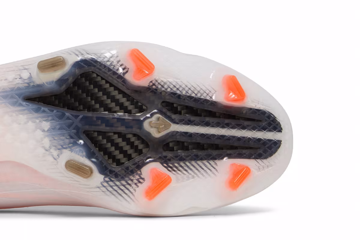 Adidas X Speedflow.1 FG White Solar Red, view 6