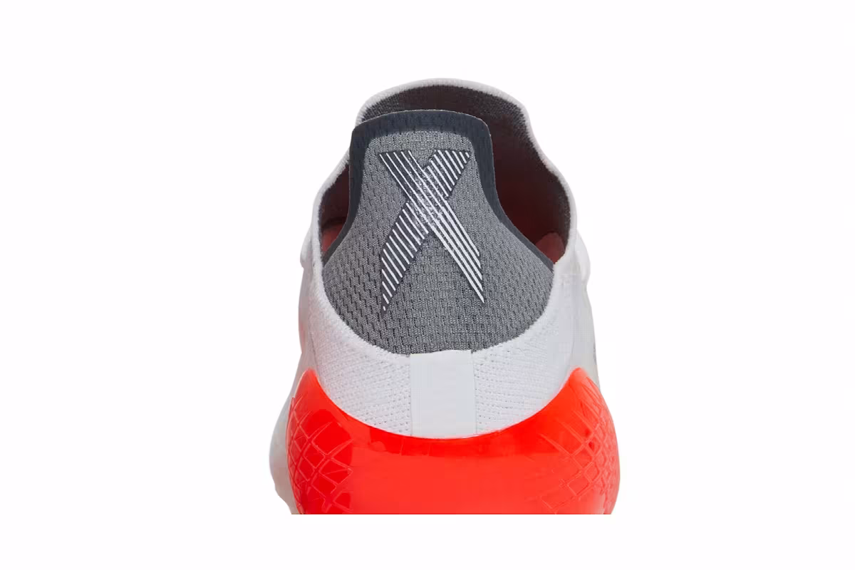 Adidas X Speedflow.1 FG White Solar Red, view 8