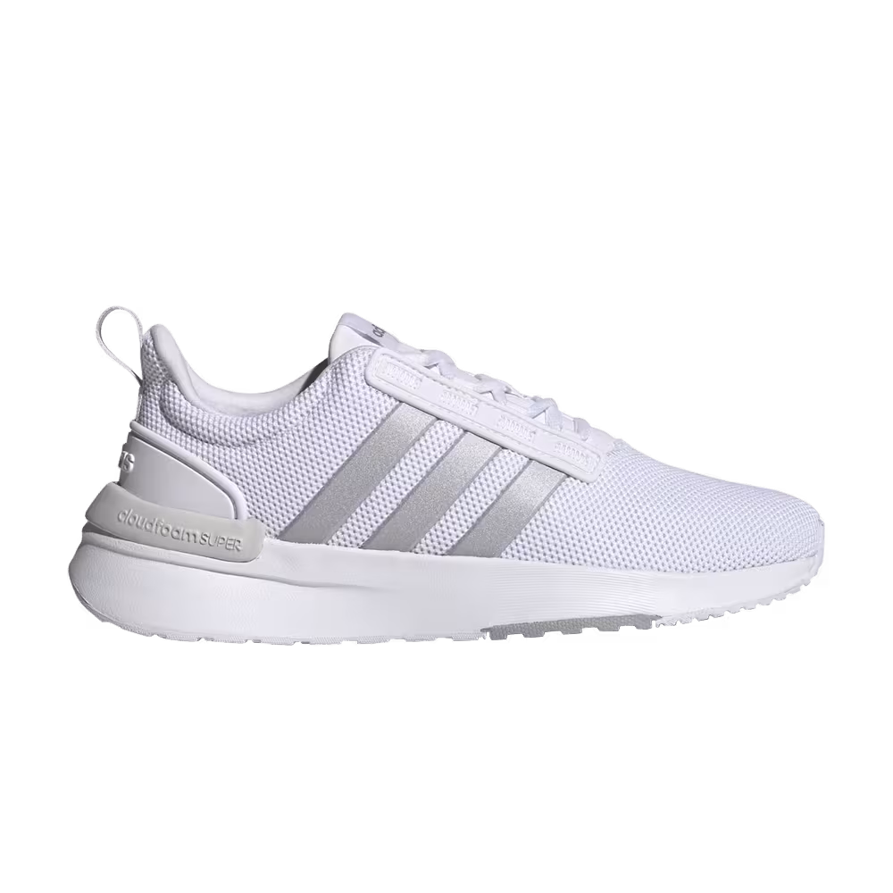 Adidas Women's Racer TR21 White Matte Silver