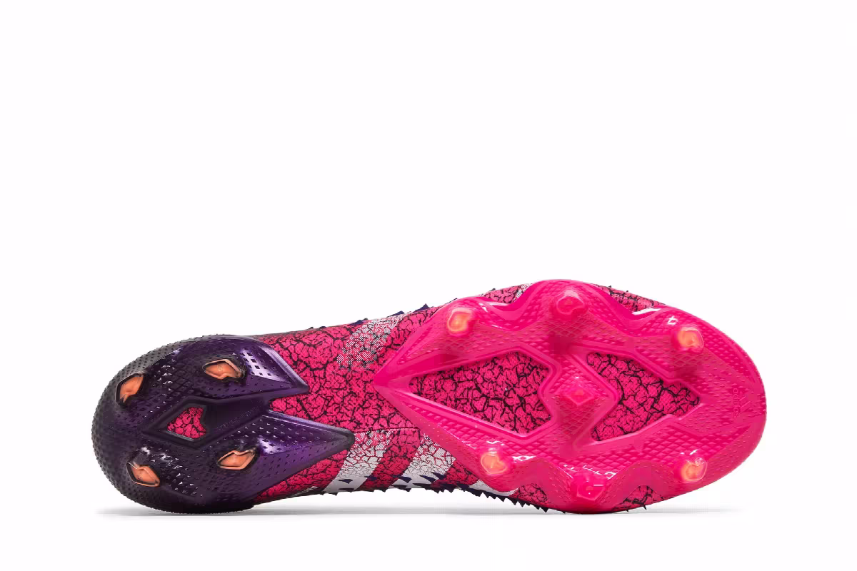 Adidas Predator Freak.1 FG Demonskin - Black Shock Pink, view 5