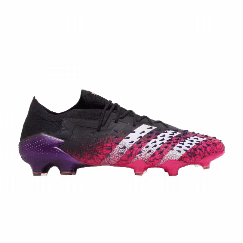 Adidas Predator Freak.1 Low FG 'Demonskin - Black Shock Pink'