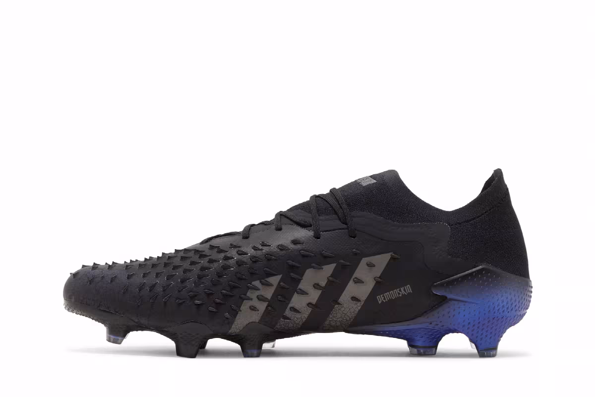 Adidas Predator Freak.1 Low FG Demonskin - Black Sonic Ink, view 4