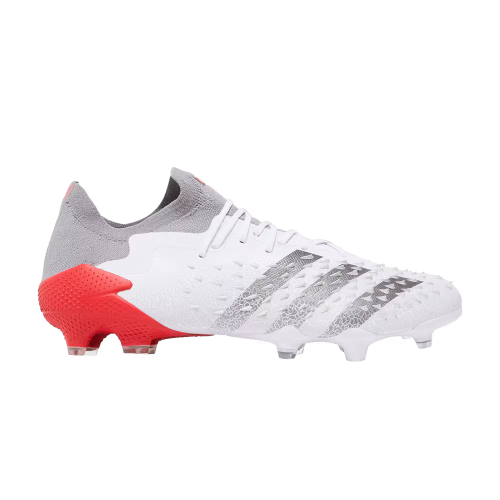 Adidas Predator Freak.1 Low FG White Solar Red