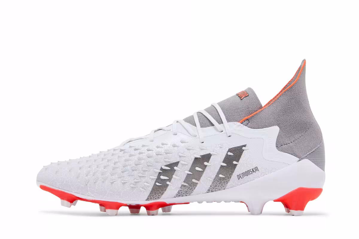 Adidas Predator Freak.1 AG Demonskin - White Solar Red, view 4