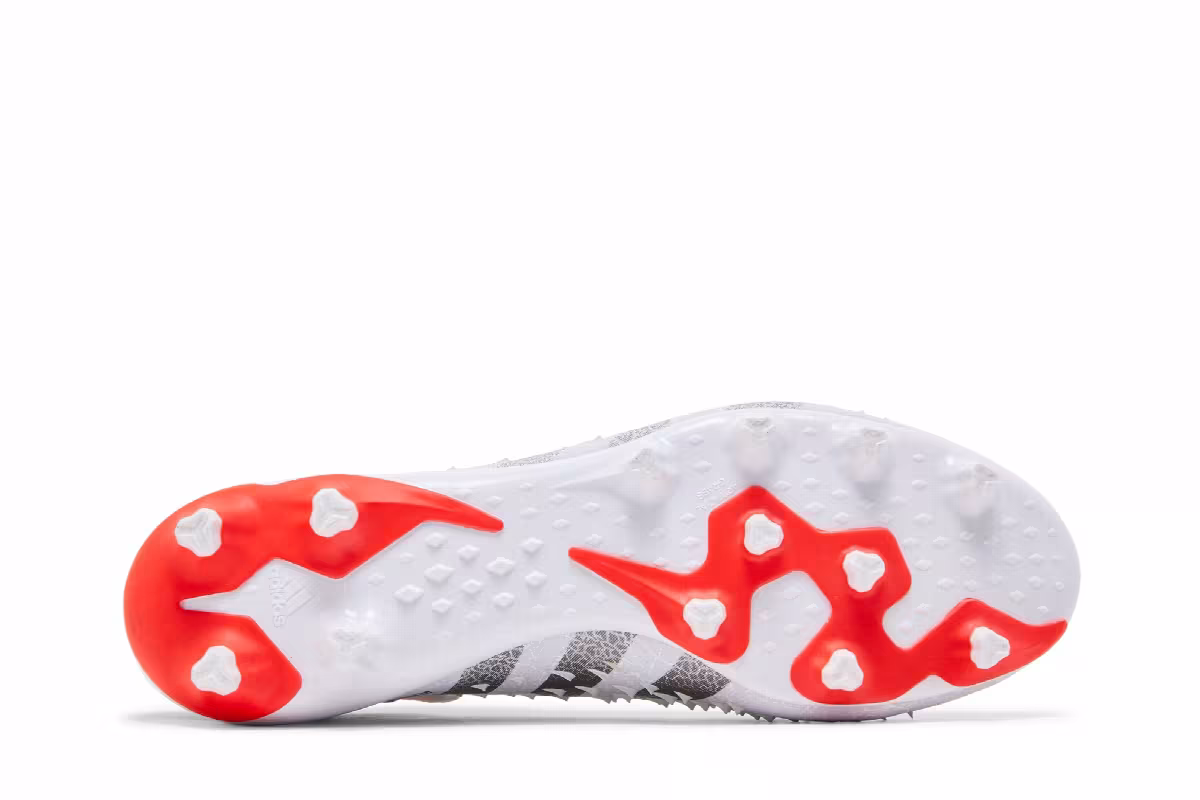 Adidas Predator Freak.1 AG Demonskin - White Solar Red, view 5