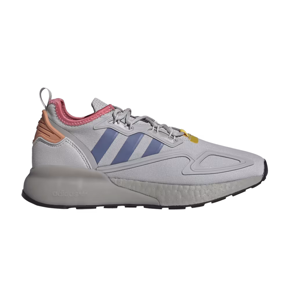 Adidas Women's ZX 2K Boost Grey Crew Blue