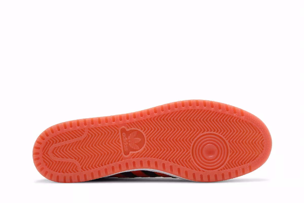 Adidas Top Ten RB Low Black Team Orange, view 5