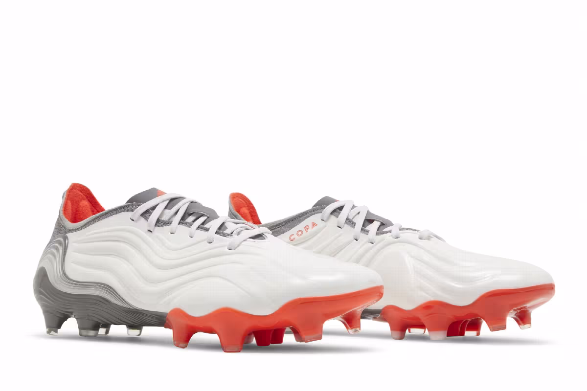 Adidas Copa Sense.1 FG White Solar Red, view 9