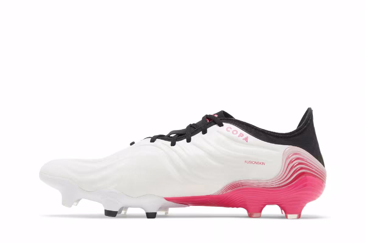 Adidas Copa Sense.1 FG White Shock Pink, view 4