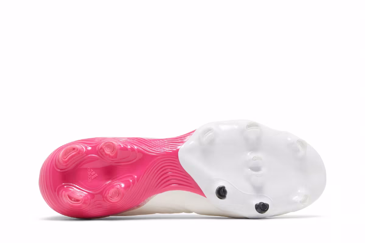 Adidas Copa Sense.1 FG White Shock Pink, view 5