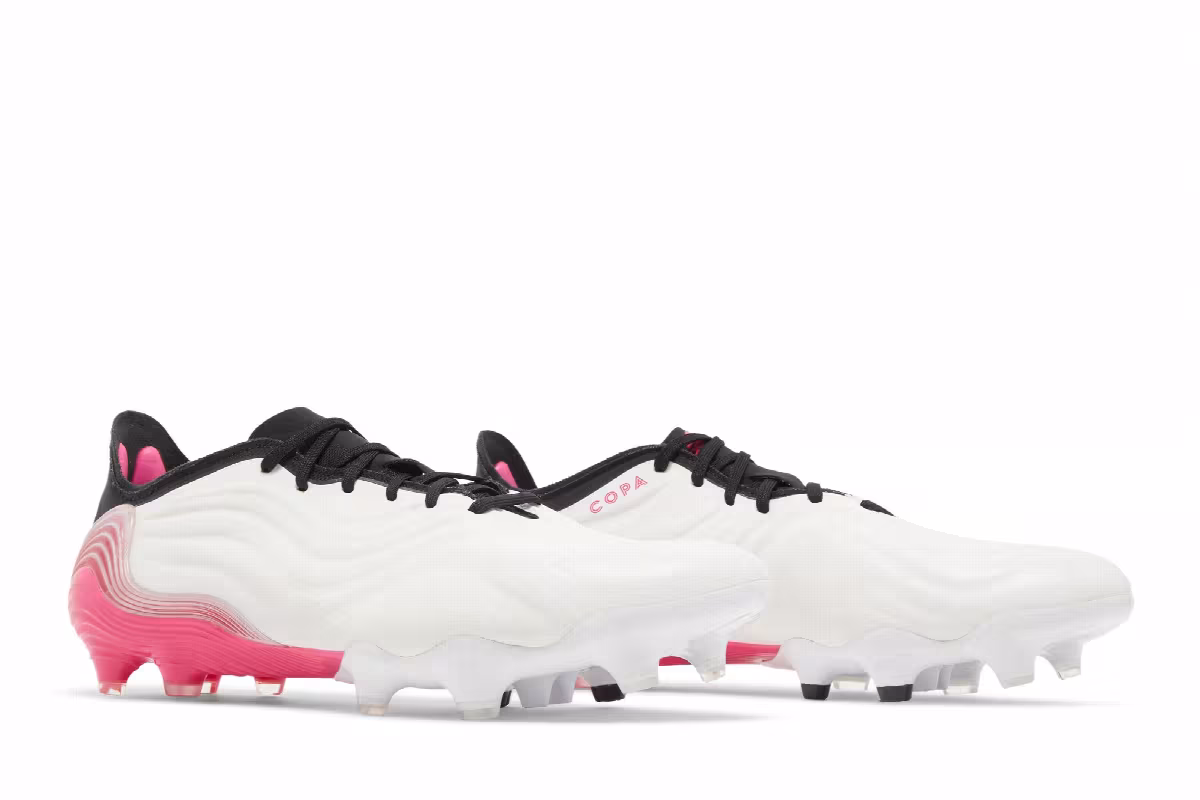 Adidas Copa Sense.1 FG White Shock Pink, view 9