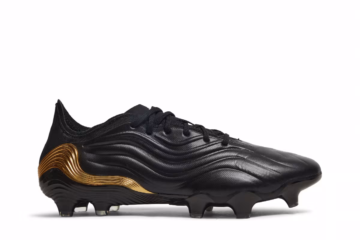 Adidas Copa Sense.1 FG Black Gold Metallic, view 2