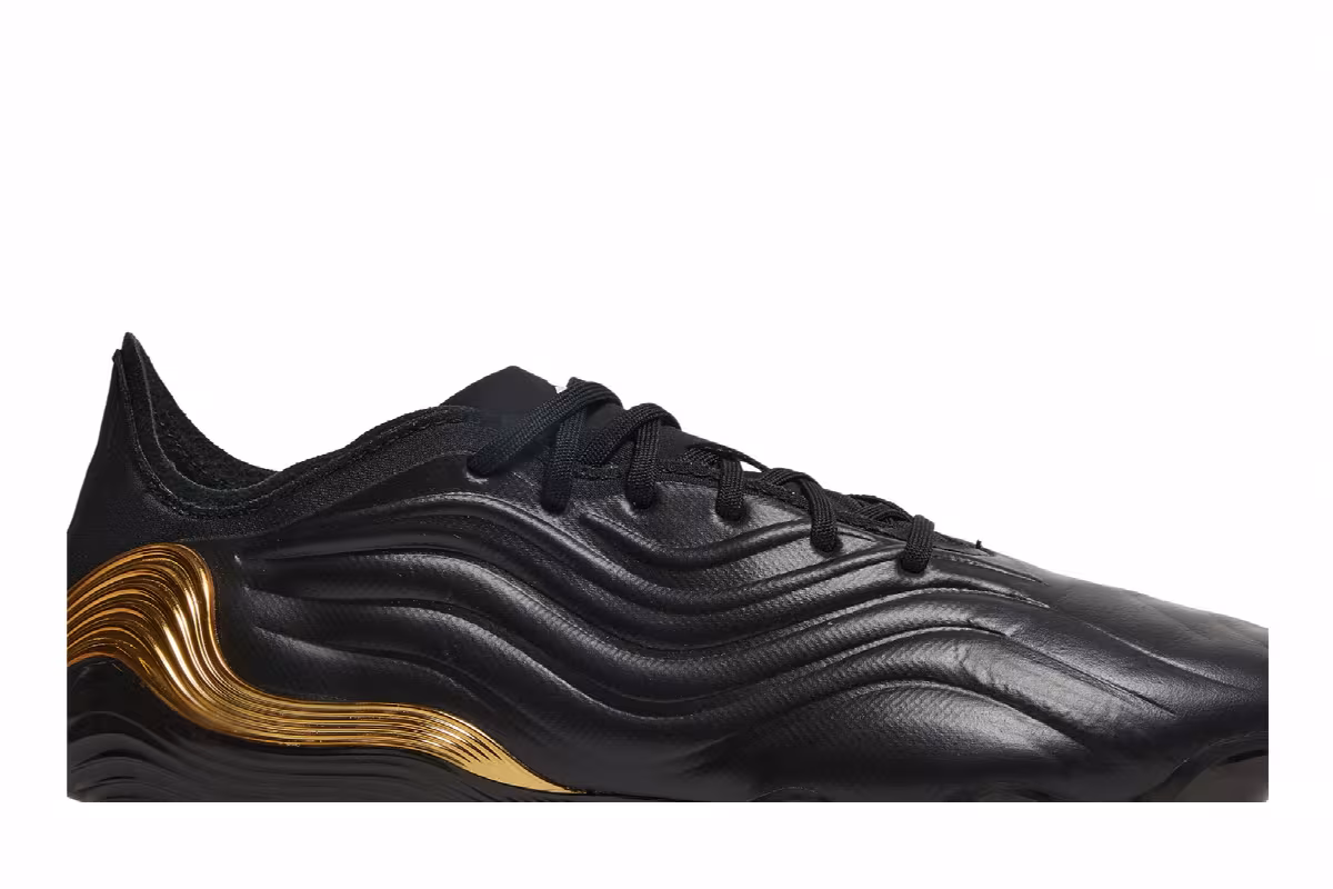 Adidas Copa Sense.1 FG Black Gold Metallic, view 3
