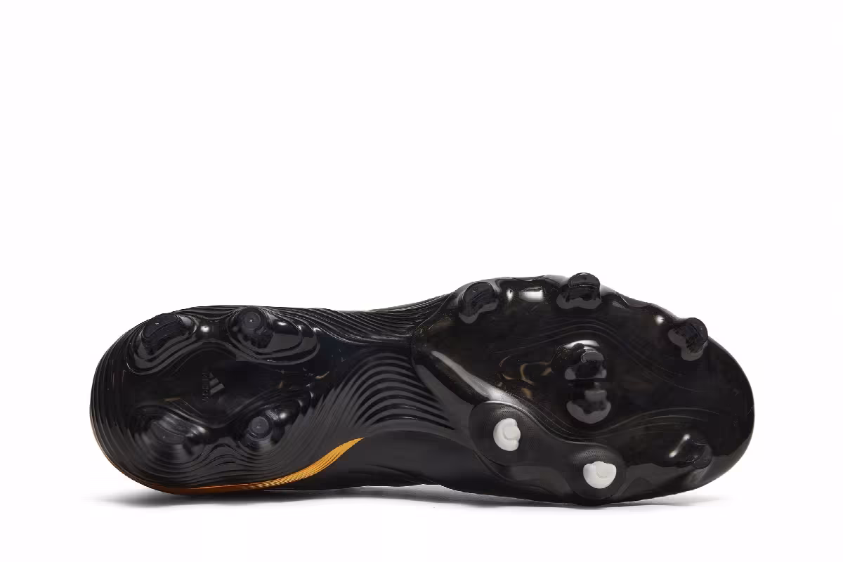 Adidas Copa Sense.1 FG Black Gold Metallic, view 5