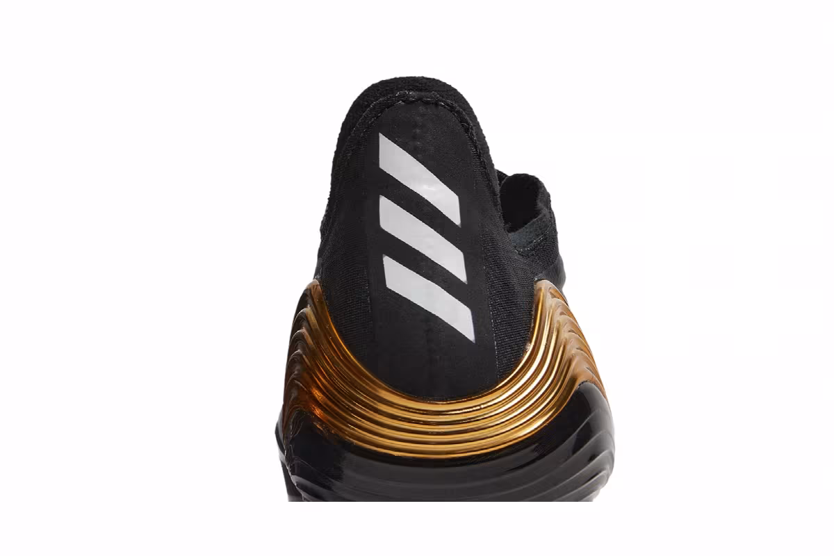 Adidas Copa Sense.1 FG Black Gold Metallic, view 8