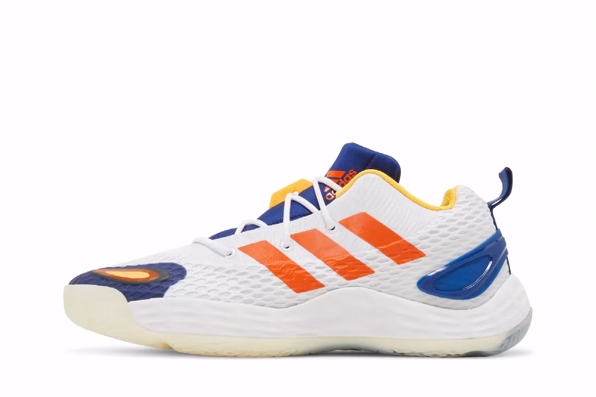 Eric Emanuel x adidas Exhibit A White Victory Blue, view 4