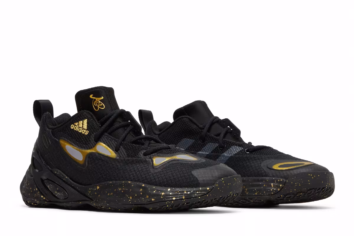Candace Parker x adidas Women's Exhibit A Black Gold, view 9