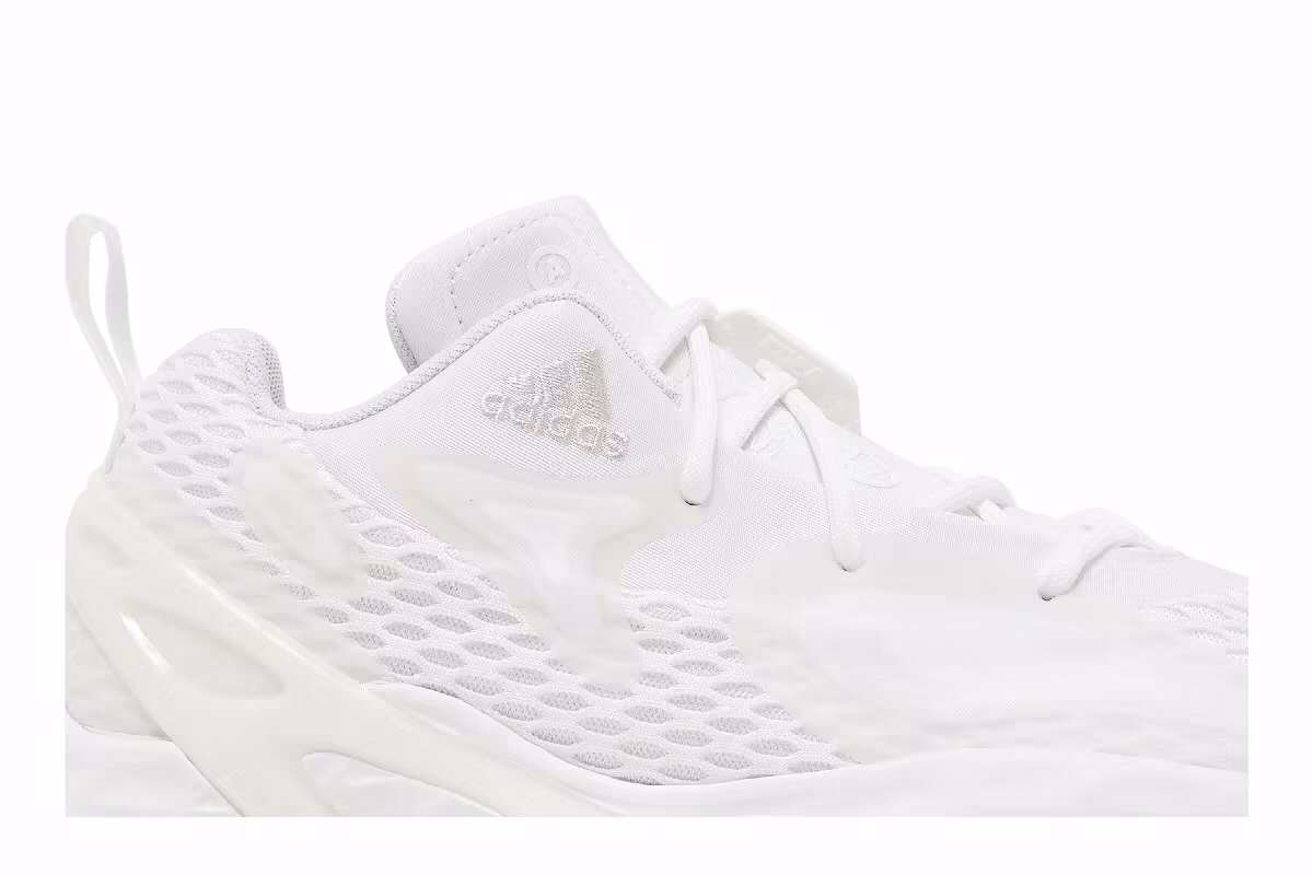 Adidas Exhibit A Triple White, view 3