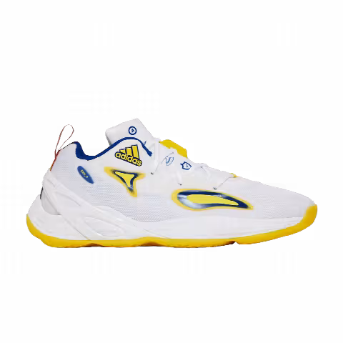 adidas Exhibit A 'White Team Yellow'