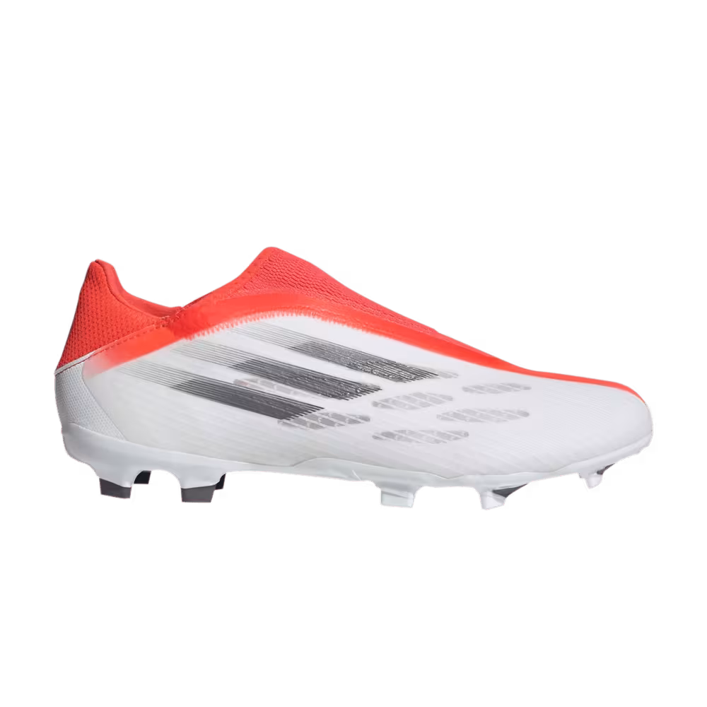 Adidas X Speedflow.3 Laceless FG White Solar Red