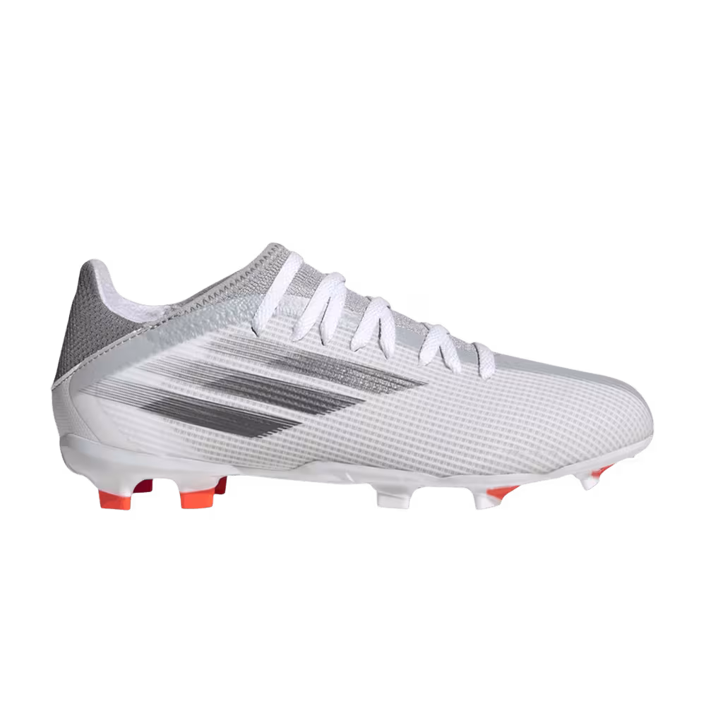 Adidas X Speedflow.3 FG J White Solar Red