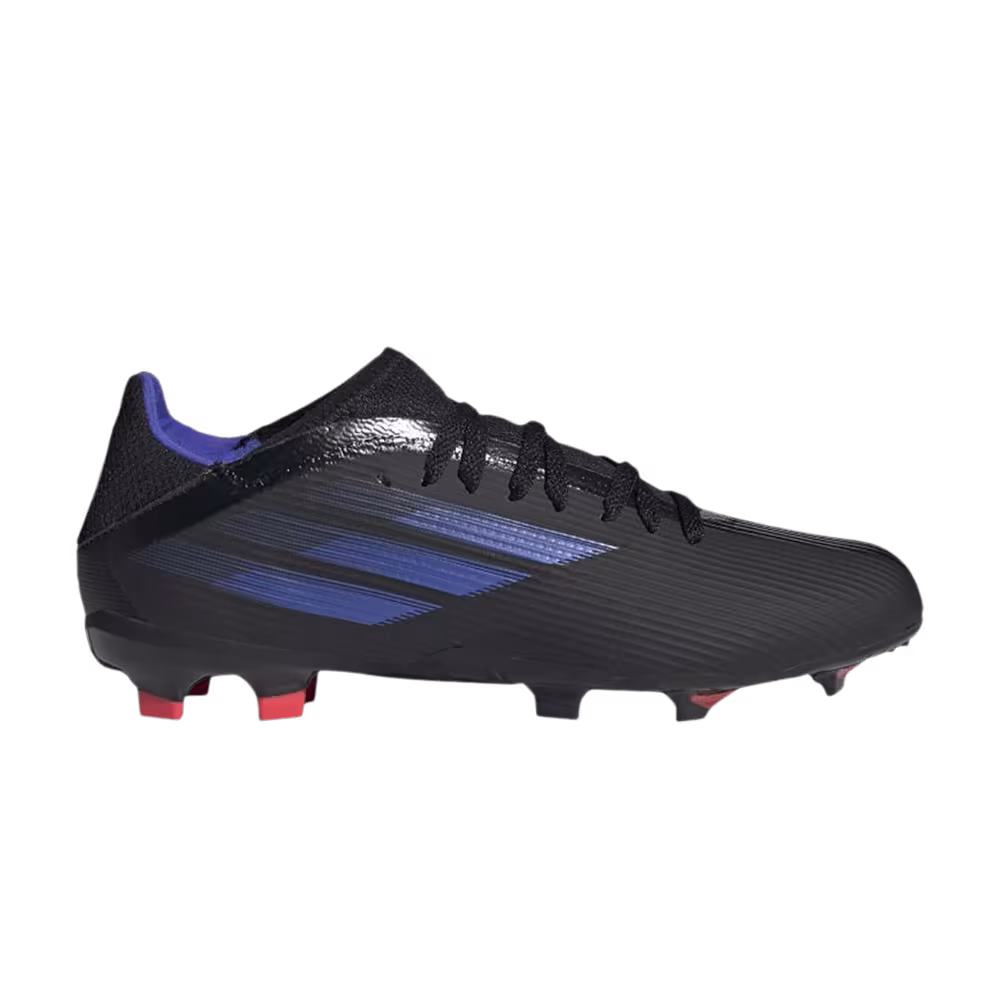 Adidas X Speedflow.3 FG J Black Sonic Ink