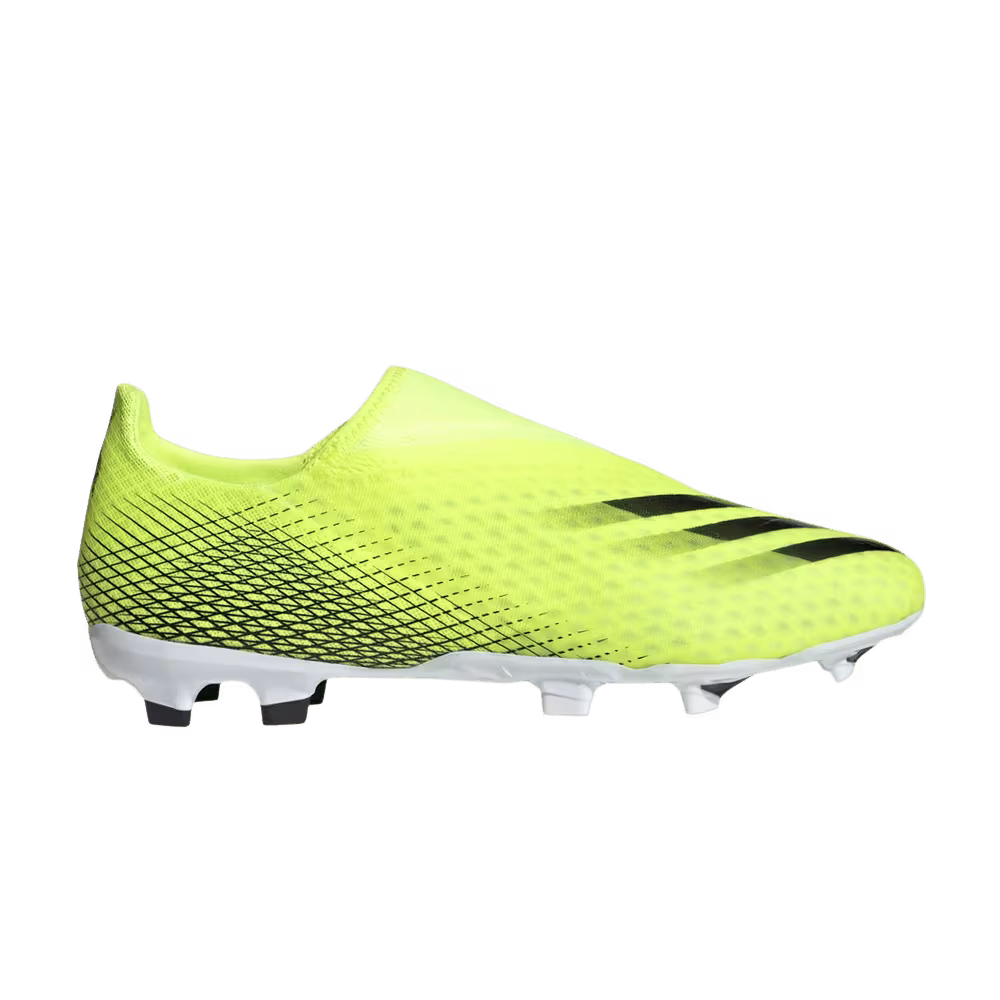 Adidas X Ghosted.3 Laceless FG Solar Yellow