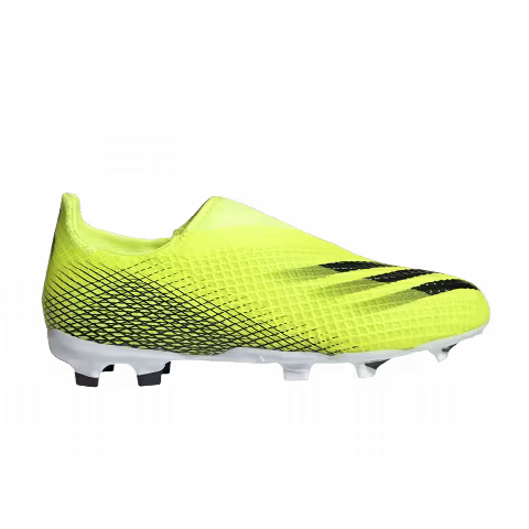 Adidas X Ghosted.3 Laceless FG J 'Solar Yellow'