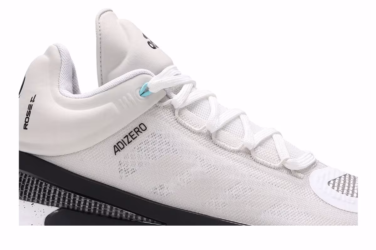 Adidas D Rose 11 White Black Speckled, view 3