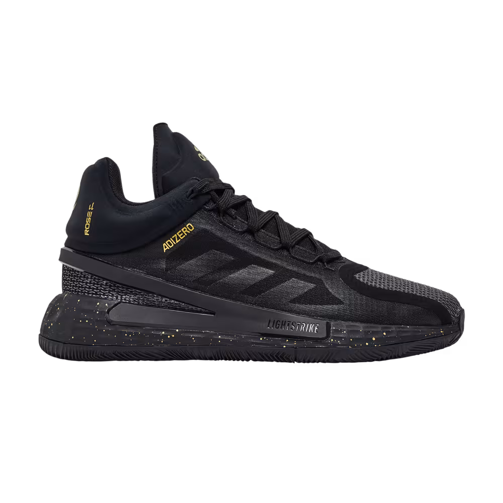 Adidas D Rose 11 Black Gold Metallic