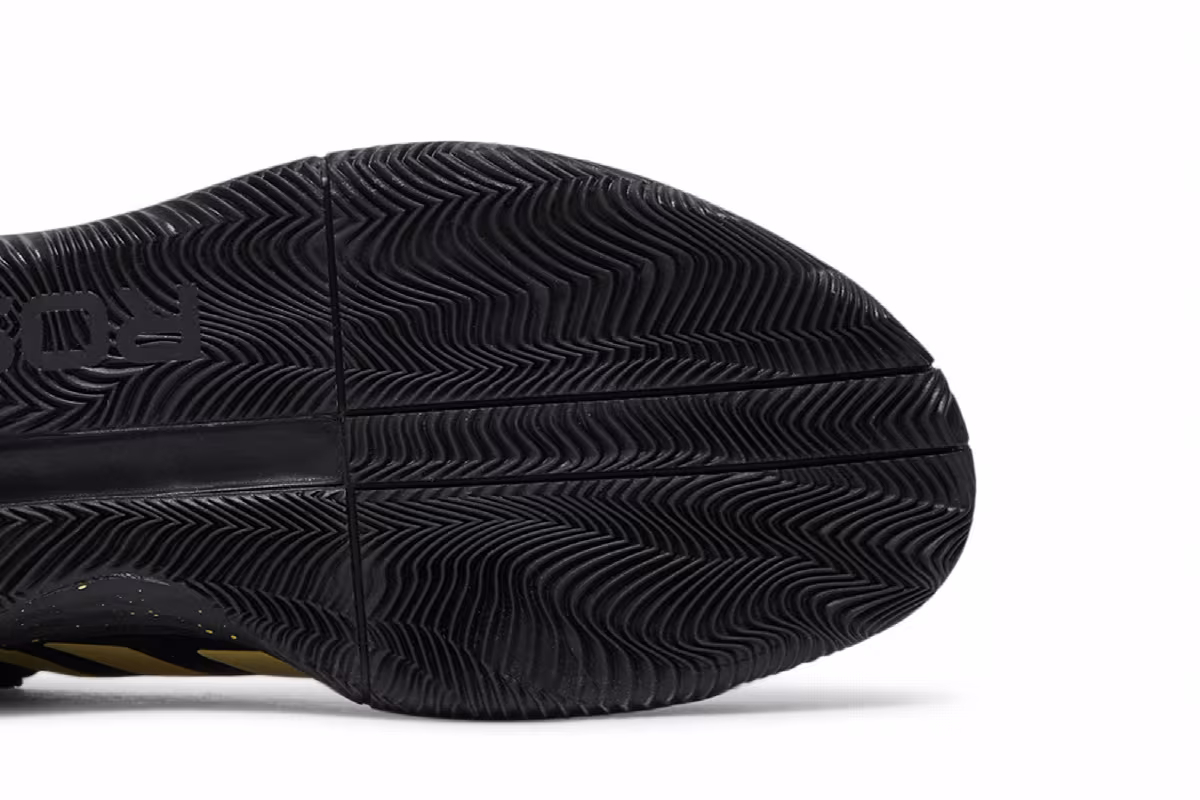 Adidas D Rose 11 Black Gold Metallic, view 6