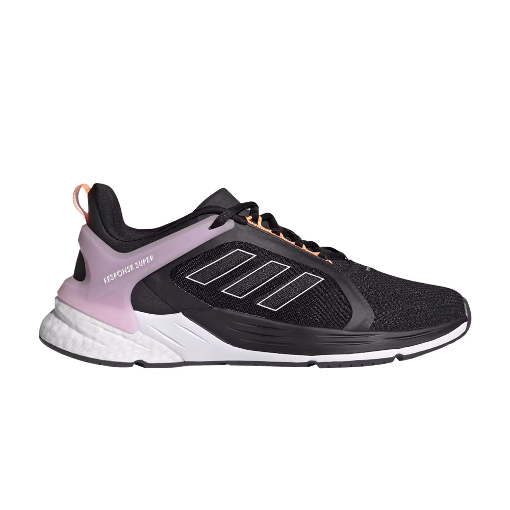 Adidas Women's Response Super 2.0 Black Clear Pink