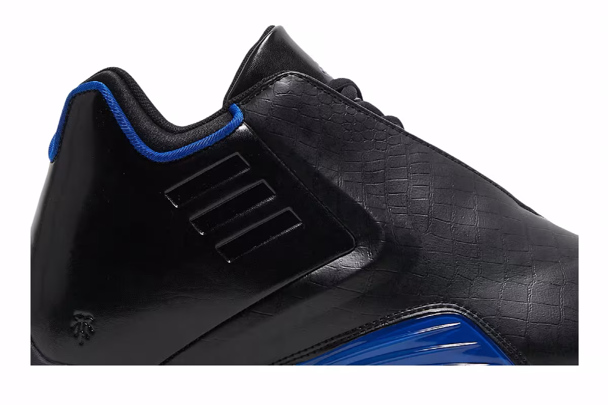 adidas T-Mac 3 Black Royal Blue, view 3