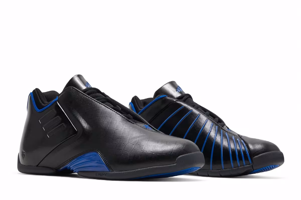 adidas T-Mac 3 Black Royal Blue, view 9