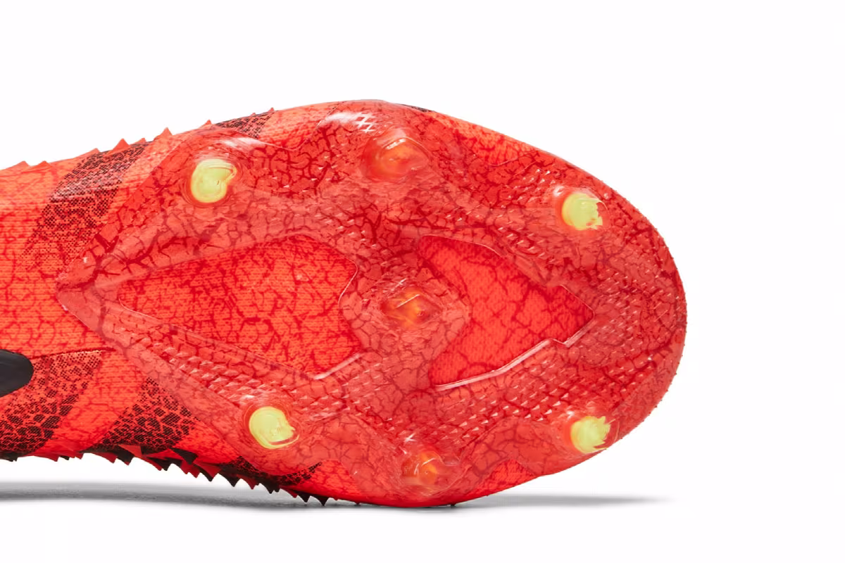 Adidas Predator Freak+ FG Demonskin - Solar Red, view 6