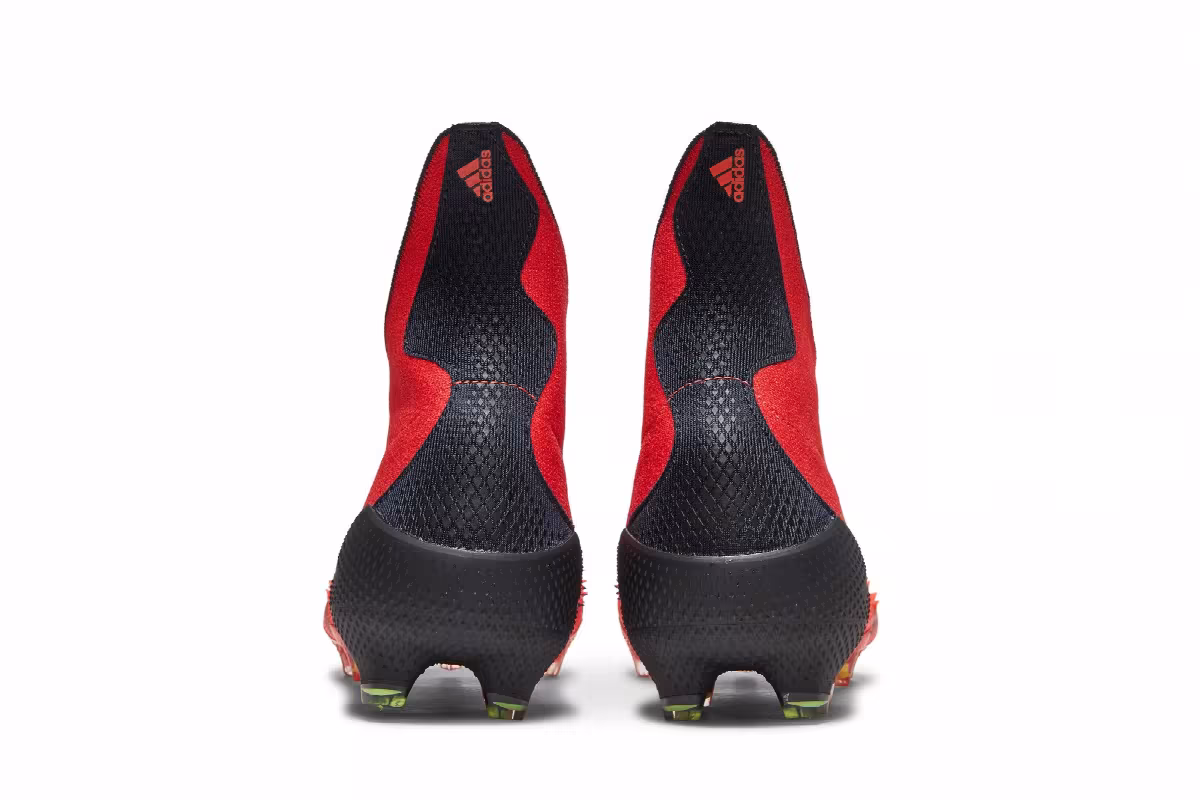 Adidas Predator Freak+ FG Demonskin - Solar Red, view 7
