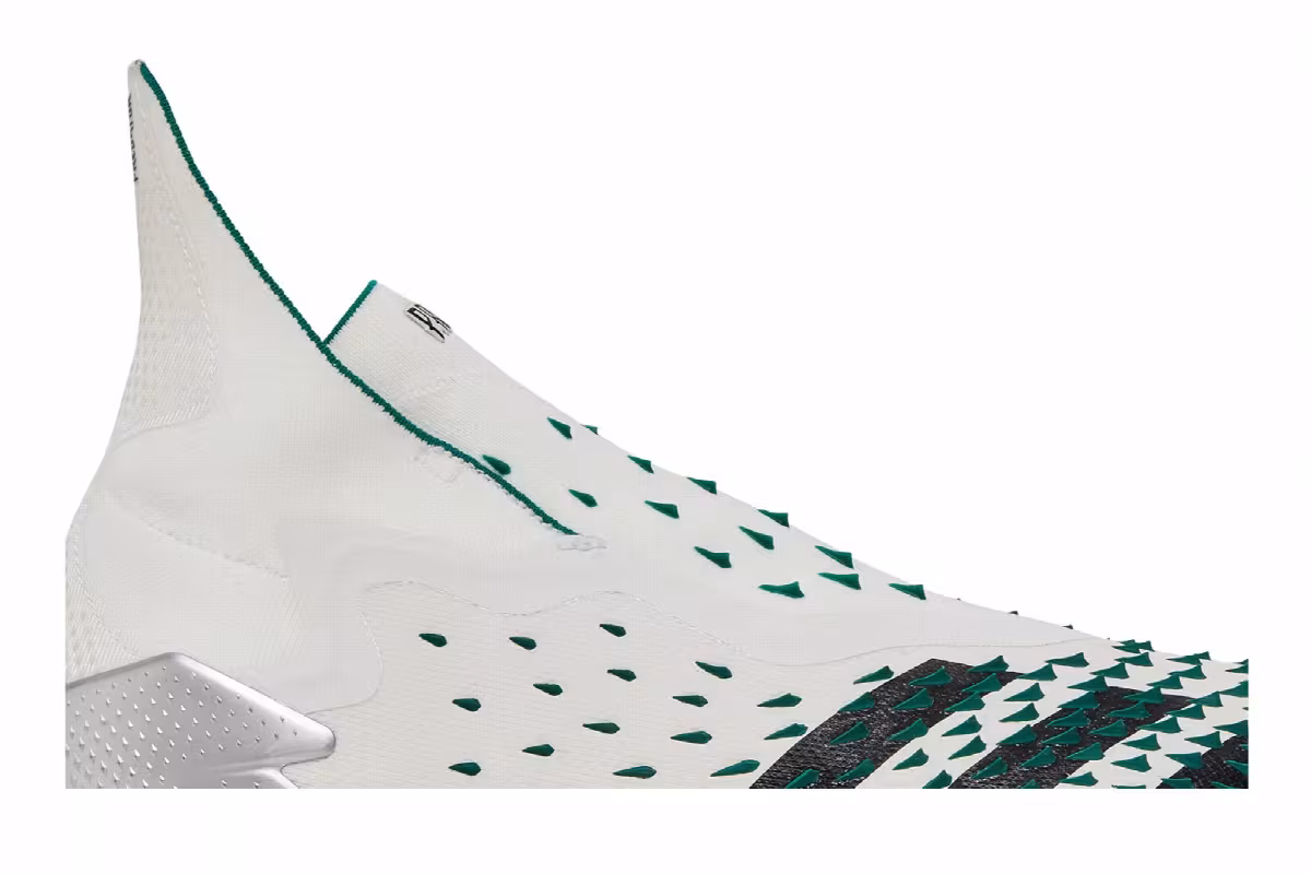 adidas Predator Freak+ EQT FG Demonskin - White Sub Green, view 3