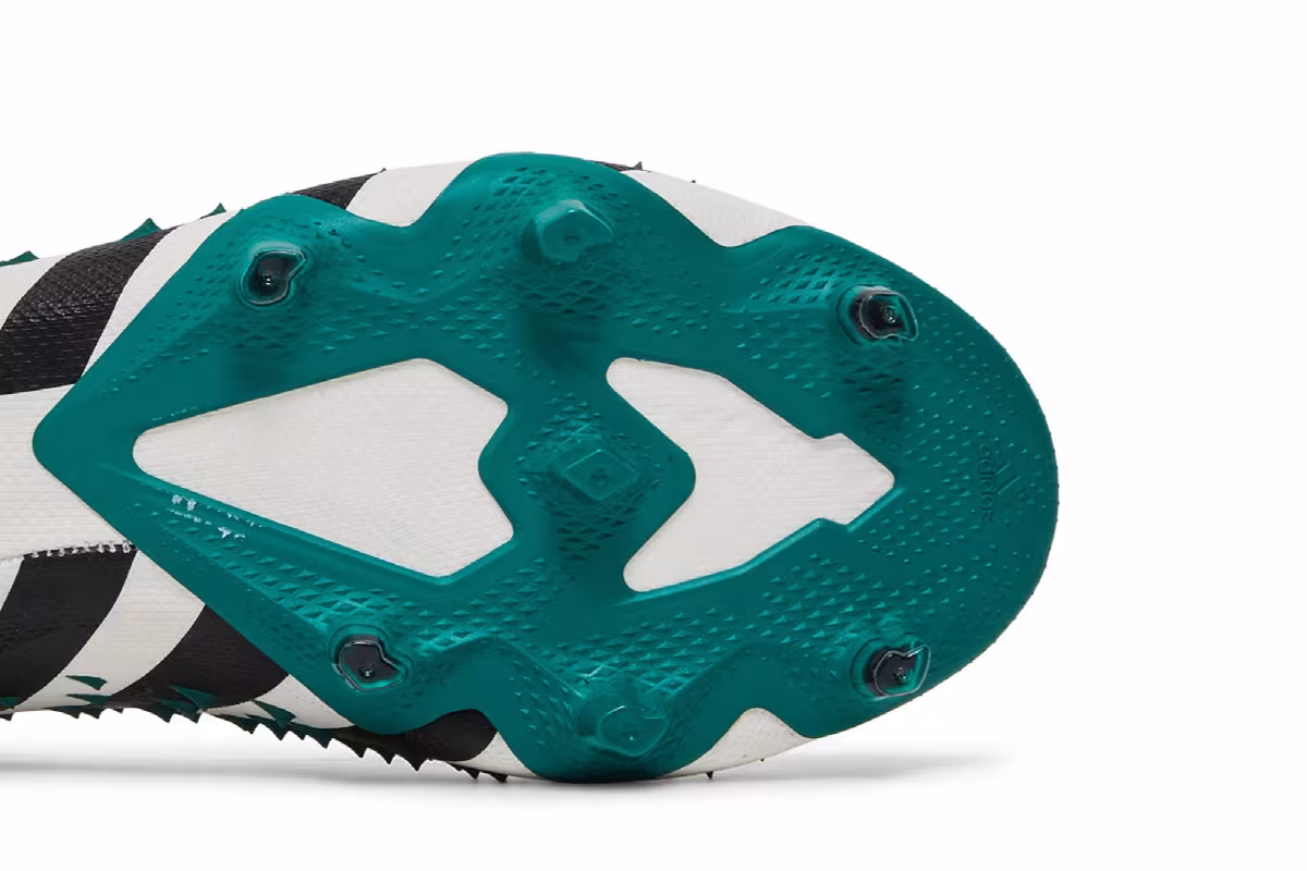 adidas Predator Freak+ EQT FG Demonskin - White Sub Green, view 6