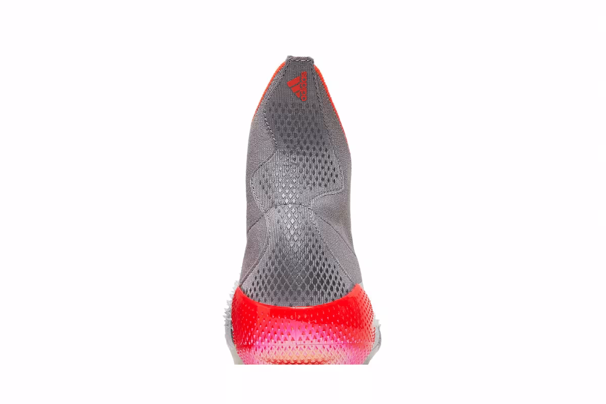 adidas Predator Freak+ FG Demonskin - White Solar Red, view 8