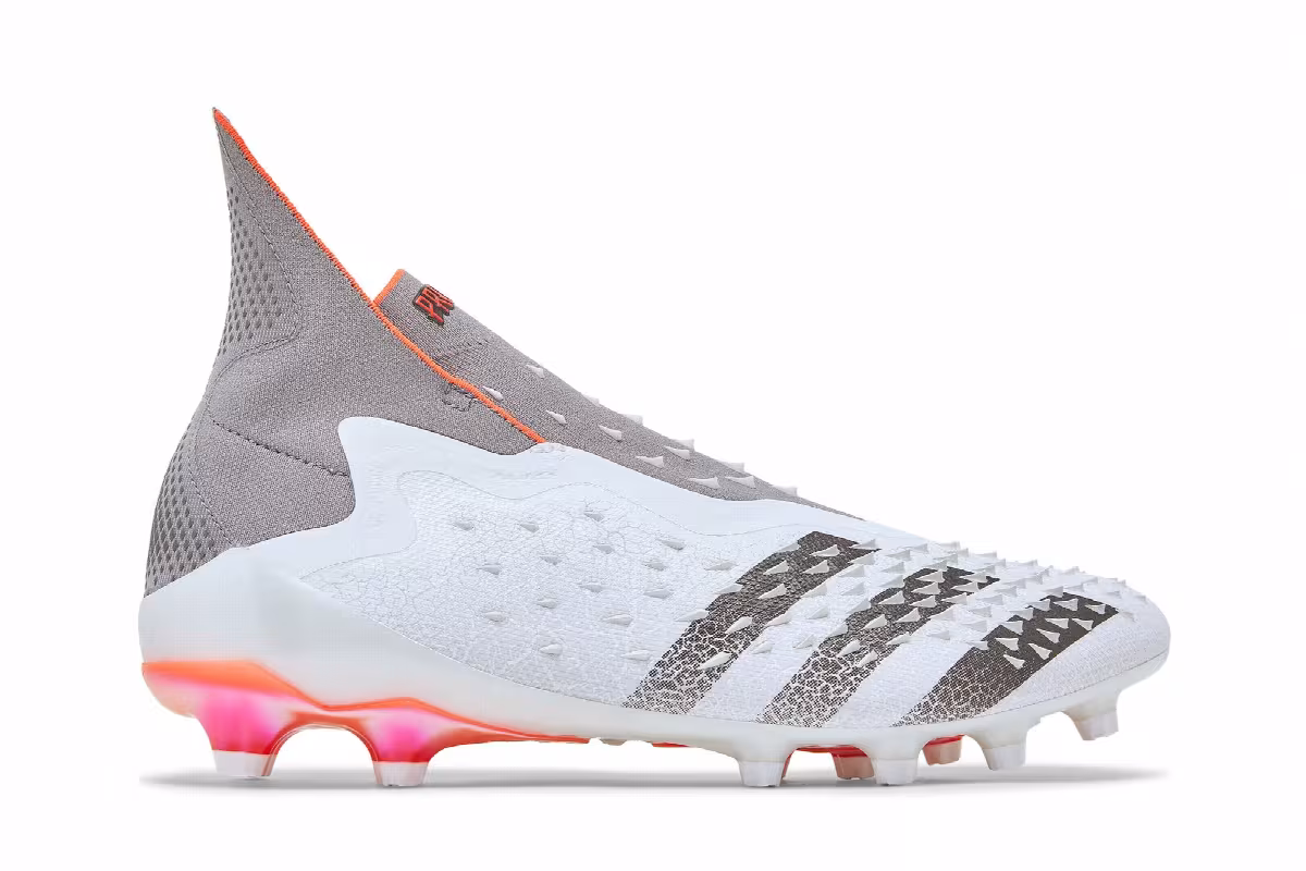 Adidas Predator Freak+ AG Demonskin - White Solar Red, view 2