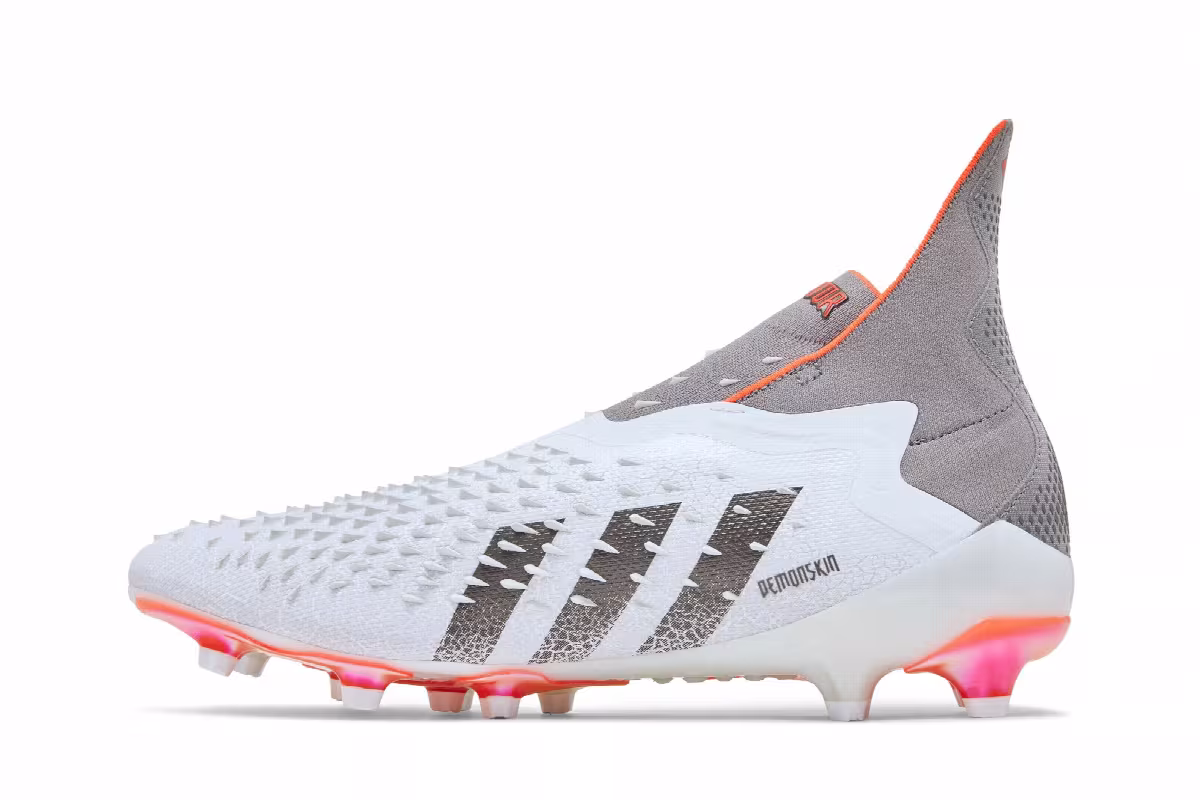 Adidas Predator Freak+ AG Demonskin - White Solar Red, view 4