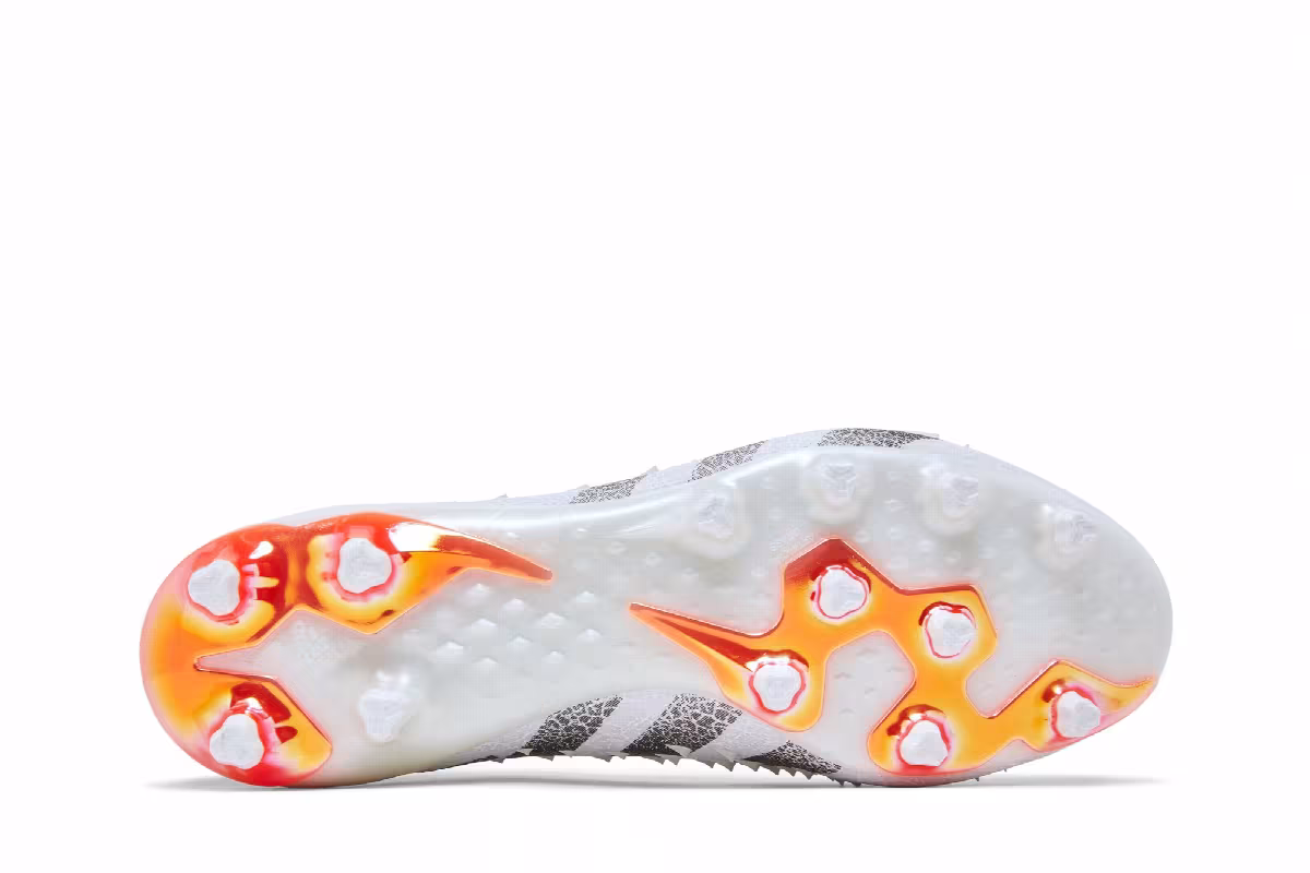 Adidas Predator Freak+ AG Demonskin - White Solar Red, view 5